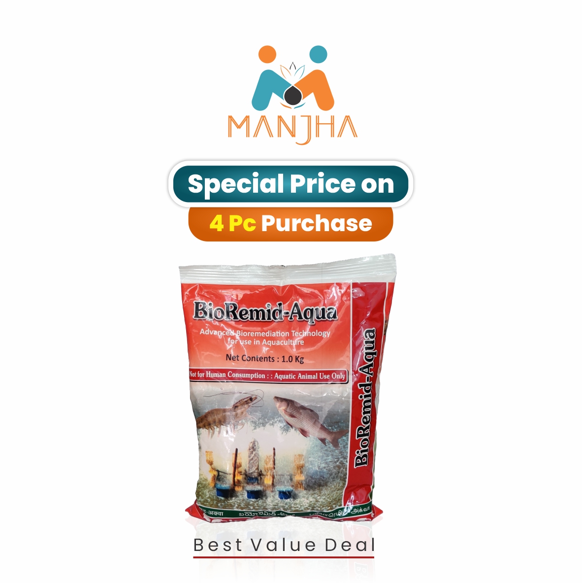 BIOREMID AQUA 1Kg (Pack of 4)