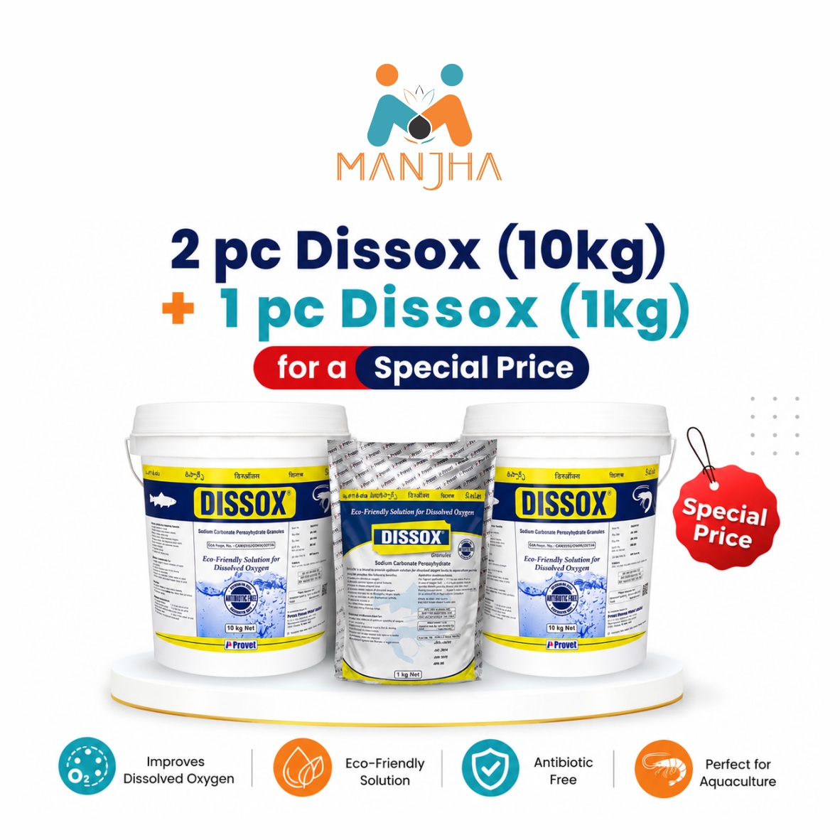BUY 2 DISSOX (10Kg) GET  DISSOX (1Kg) FREE